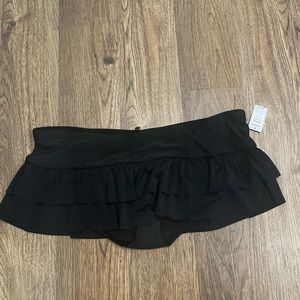 Torrid Black Ruffle Layered Bikini Bottom size 4X